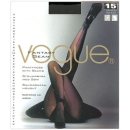 Колготки фантазийные Vogue "Fantasy Seam 15" Black (черные), размер 36-40 традиционного финского качества Товар сертифицирован инфо 10872o.